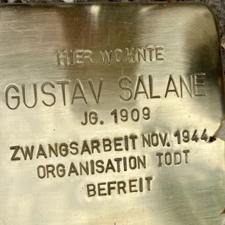 Stolpersteine Familie Salane