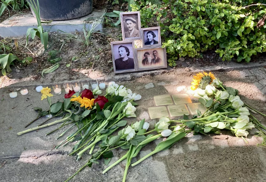 Stolpersteine - Familie Ackerhalt